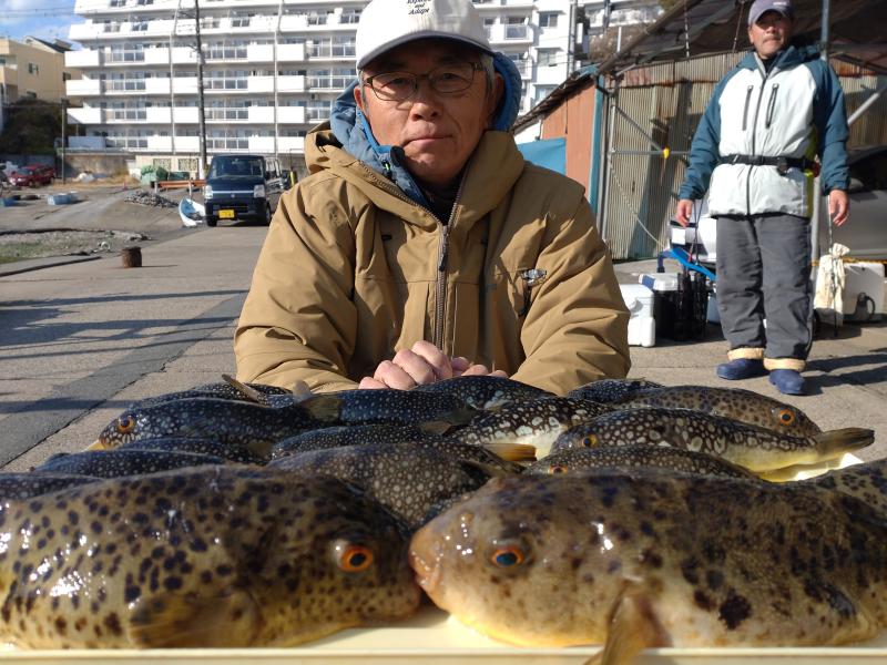 ふぐ釣り好調です！！1枚目
