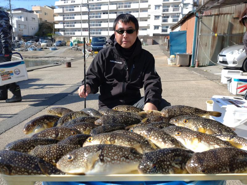 ふぐ釣り好調です！！1枚目