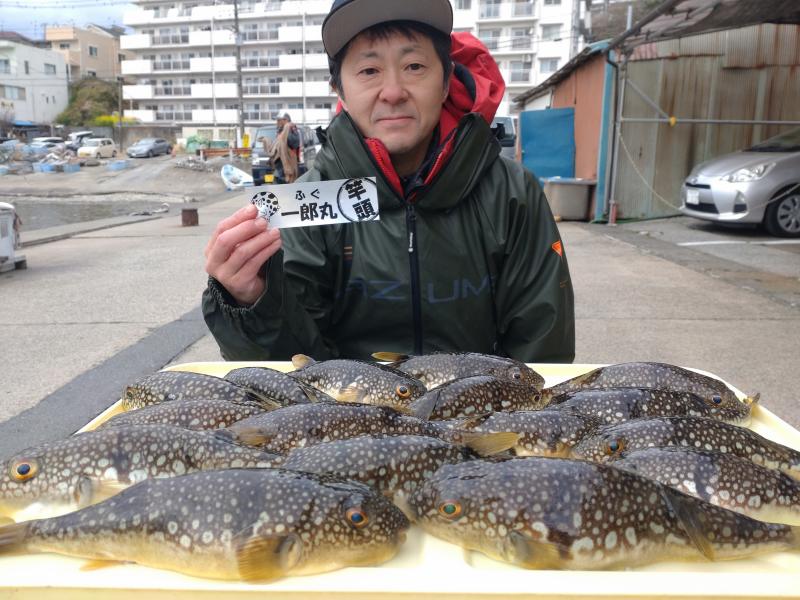 ふぐ釣り1枚目