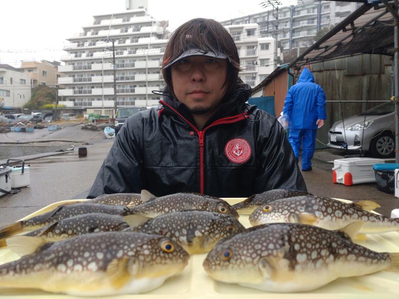 ふぐ釣り1枚目