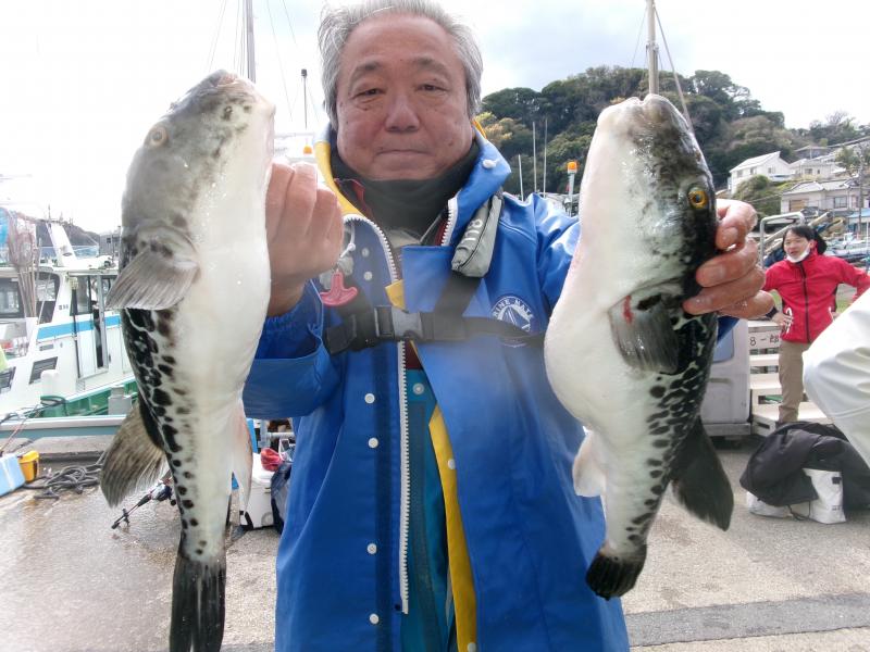 トラフグ釣り2枚目