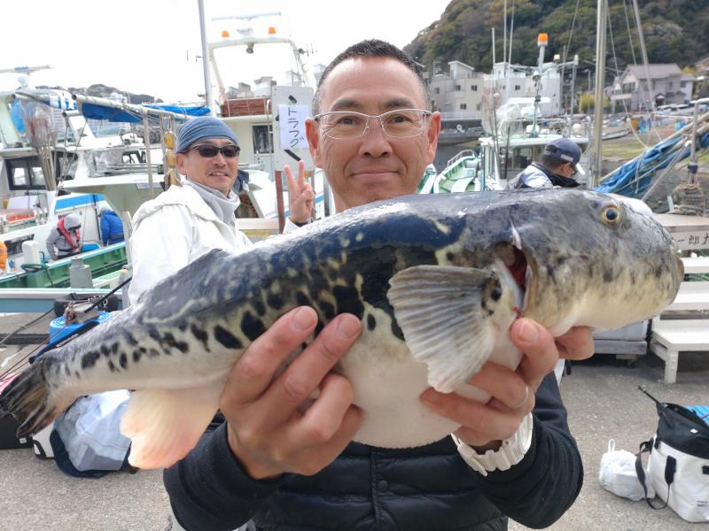 トラフグ釣り3枚目