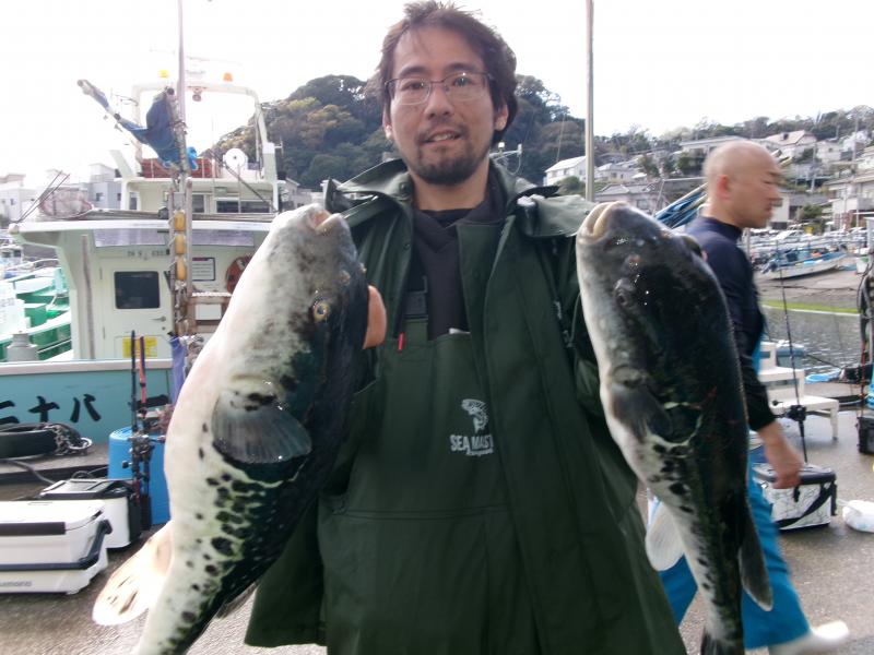 トラフグ釣り2枚目