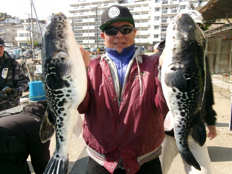 トラフグ釣り2枚目