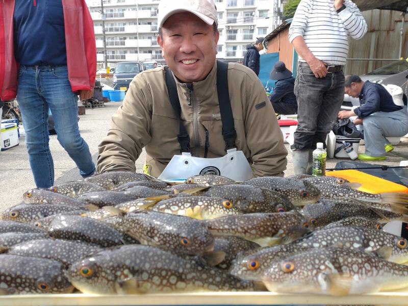 ふぐ釣り1枚目