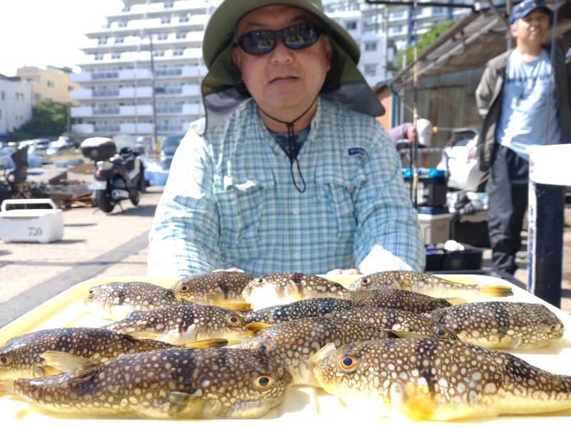 ふぐ釣り1枚目