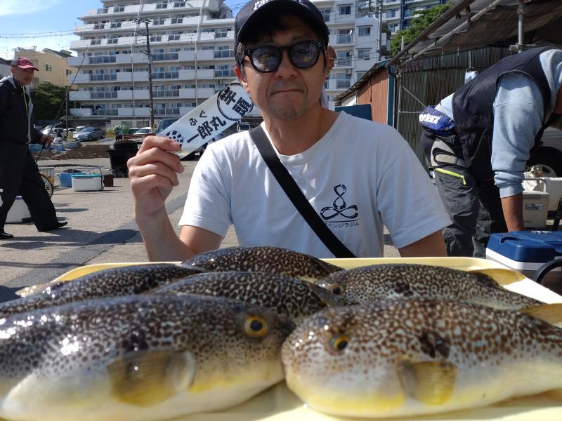 ふぐ釣り1枚目
