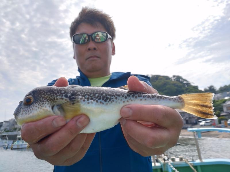 ふぐ釣り1枚目