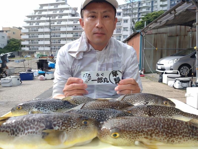 ふぐ釣り1枚目