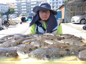 ふぐ釣り大漁です！！