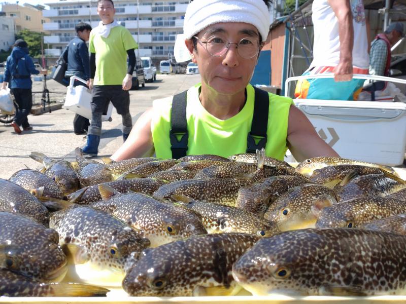 ふぐ釣り好調です！！1枚目