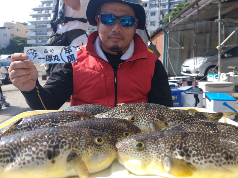 ふぐ釣り1枚目