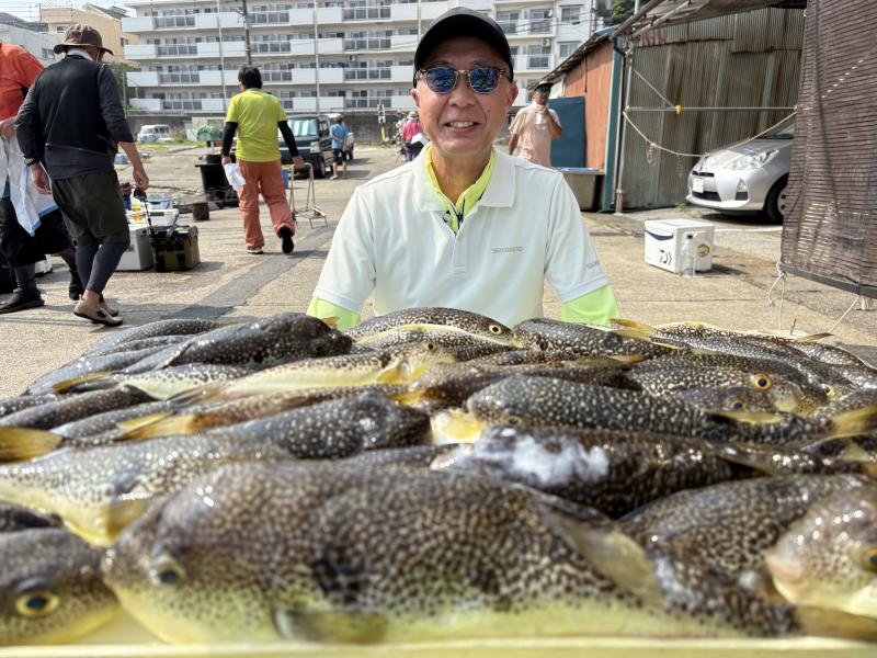 ふぐ釣り好調です！！1枚目