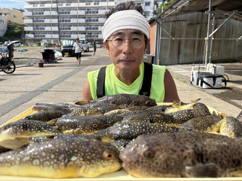 ふぐ釣り好調です！！1枚目