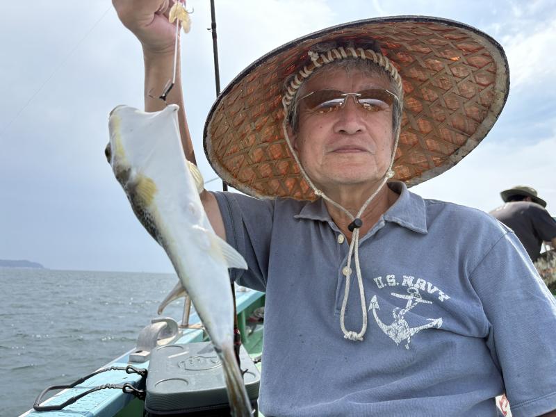 ふぐ釣り1枚目