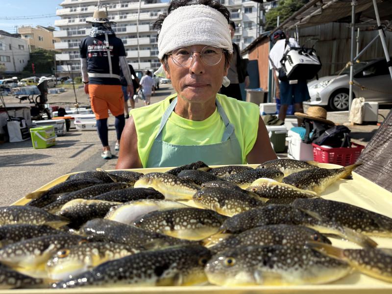 ふぐ釣り1枚目