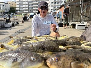 ふぐ釣り好調です！！