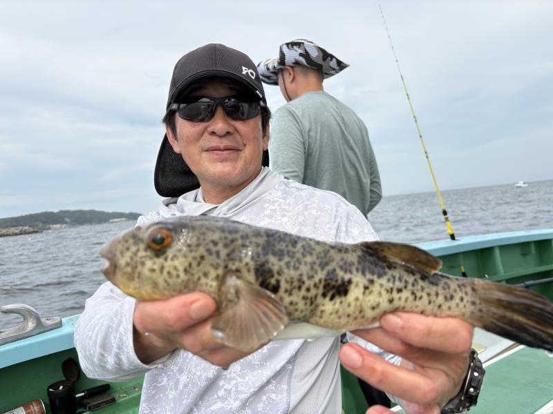 ふぐ釣り1枚目