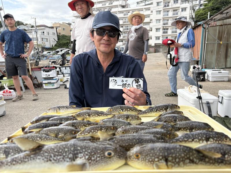 ふぐ釣り1枚目