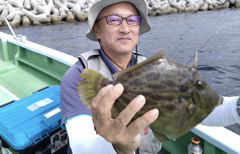 カワハギ釣り3枚目
