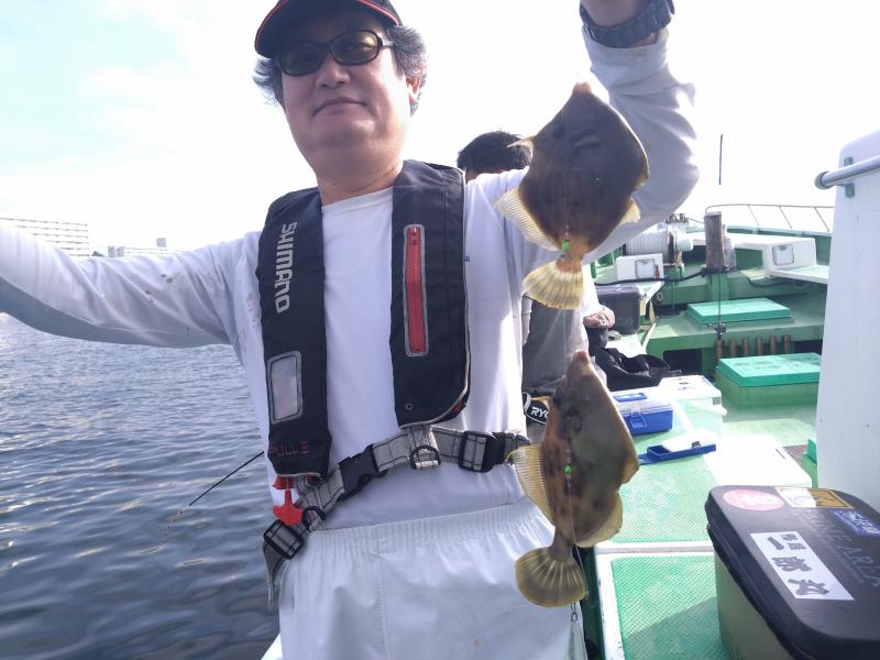 カワハギ釣り3枚目