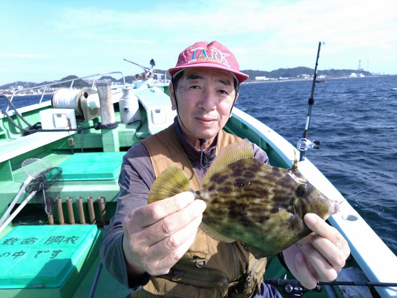 カワハギ釣り2枚目