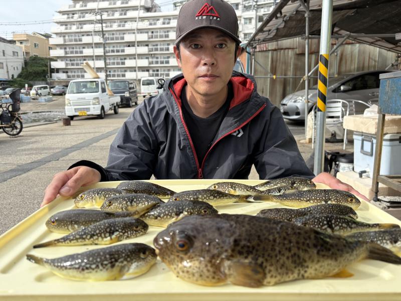 ふぐ釣り1枚目