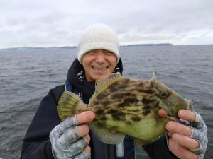 カワハギ釣り