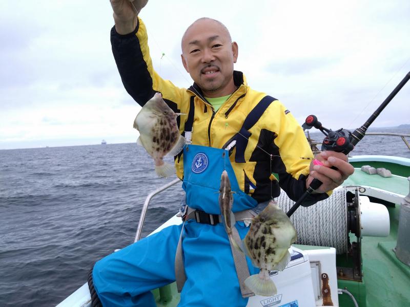 カワハギ釣り4枚目