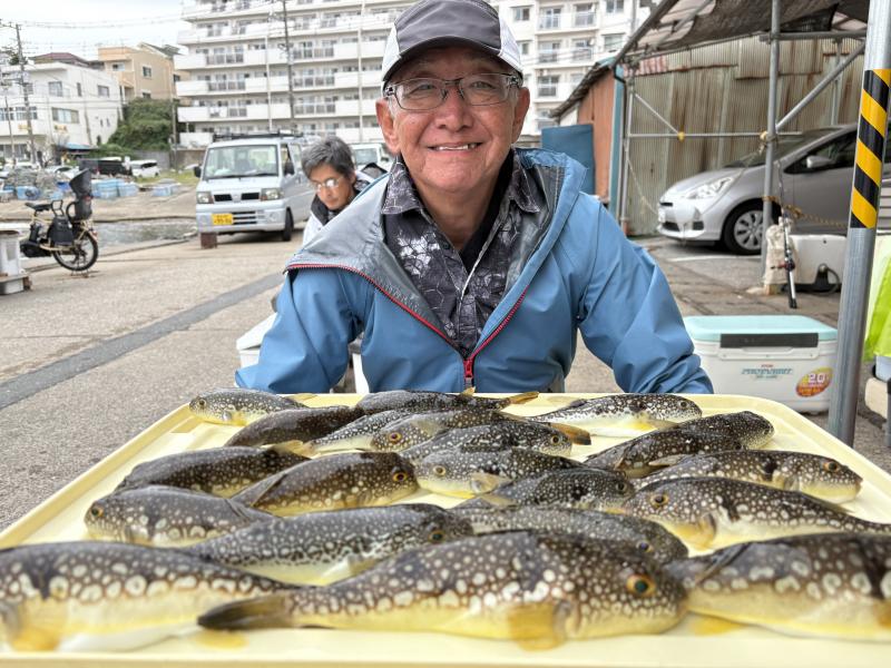 ふぐ釣り1枚目