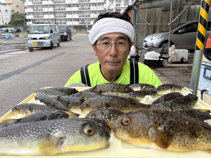 ふぐ釣り1枚目