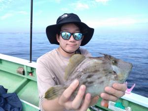 カワハギ釣り