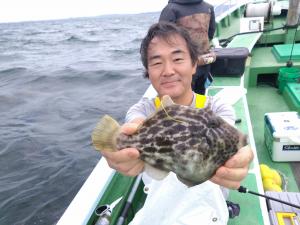 カワハギ釣り