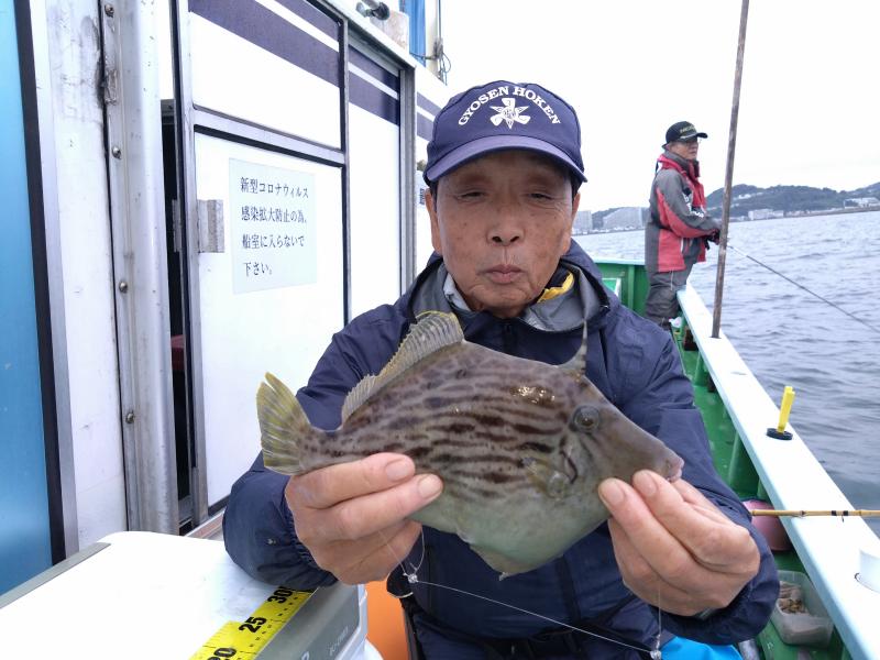 カワハギ釣り5枚目