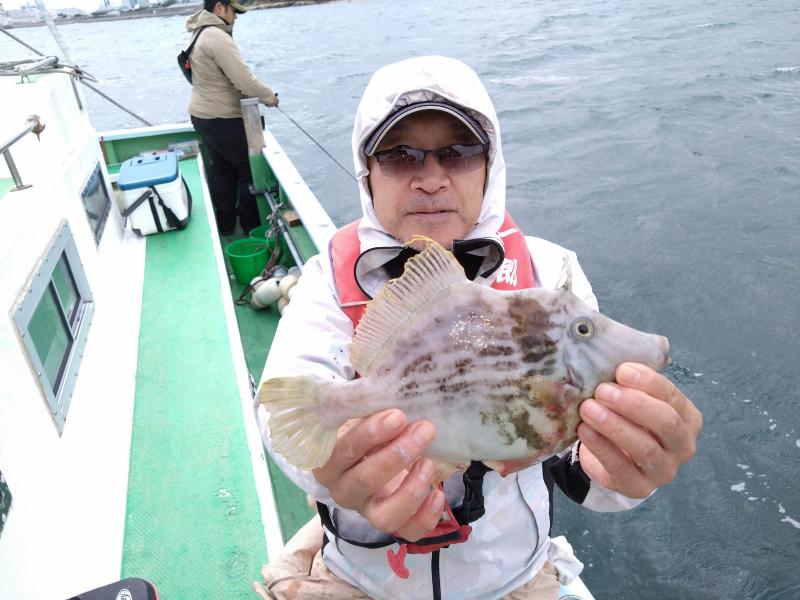 カワハギ釣り2枚目