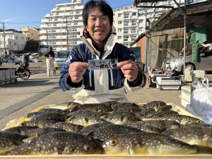 ふぐ釣り好調です!!
