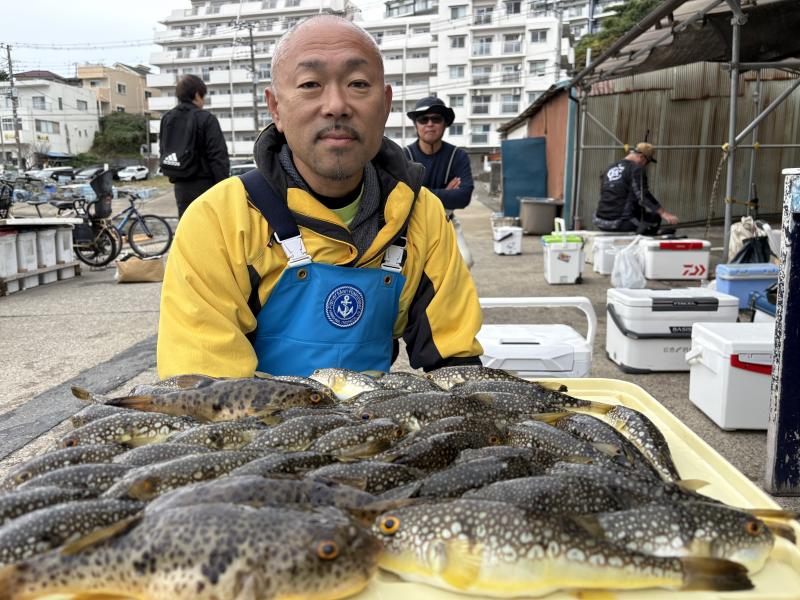 ふぐ釣り好調です！！1枚目