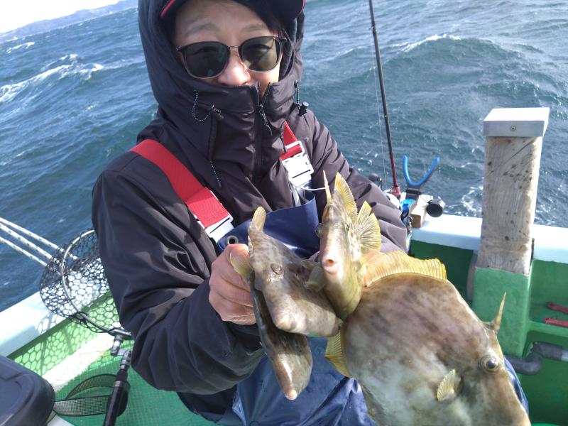 カワハギ釣り5枚目