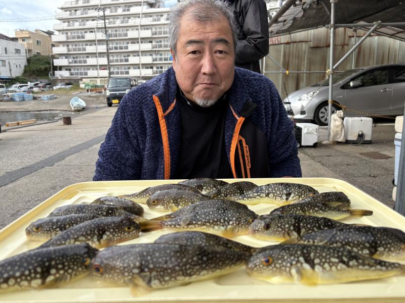 ふぐ釣り1枚目