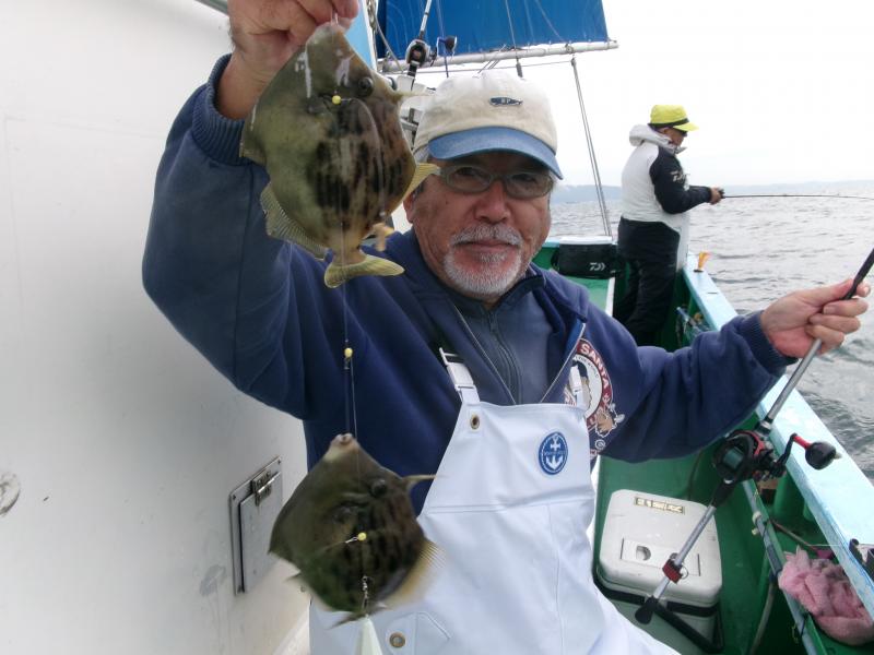 カワハギ釣り2枚目