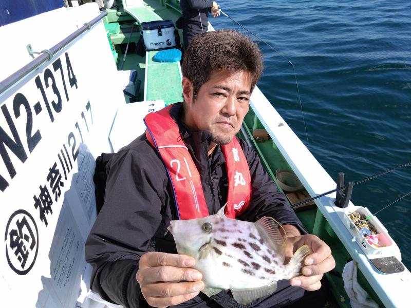 カワハギ釣り2枚目
