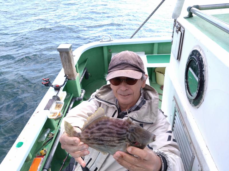 カワハギ釣り4枚目