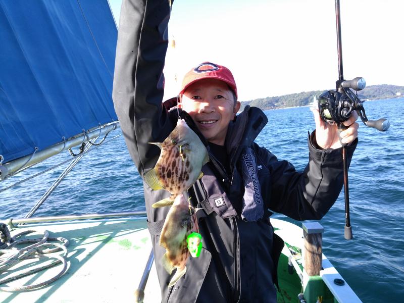 カワハギ釣り5枚目