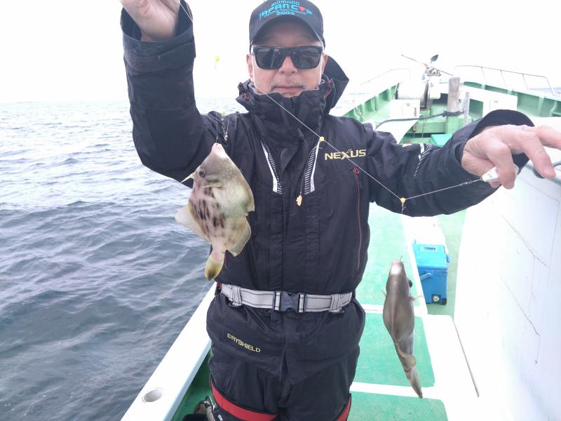 カワハギ釣り5枚目