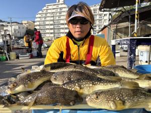 ふぐ釣り好調です！！