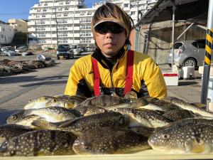 ふぐ釣り好調です！！
