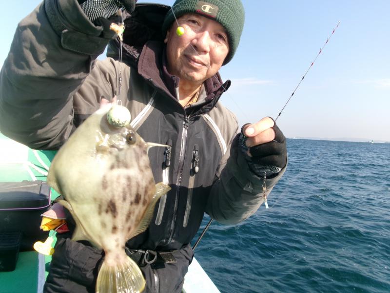 カワハギ釣り2枚目