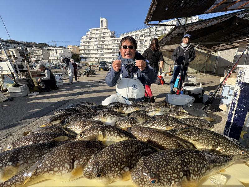ふぐ釣り好調です！！1枚目