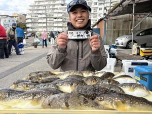 ふぐ釣り好調です！！