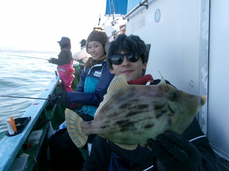 カワハギ釣り2枚目